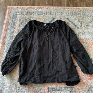 Old navy peasant shirt